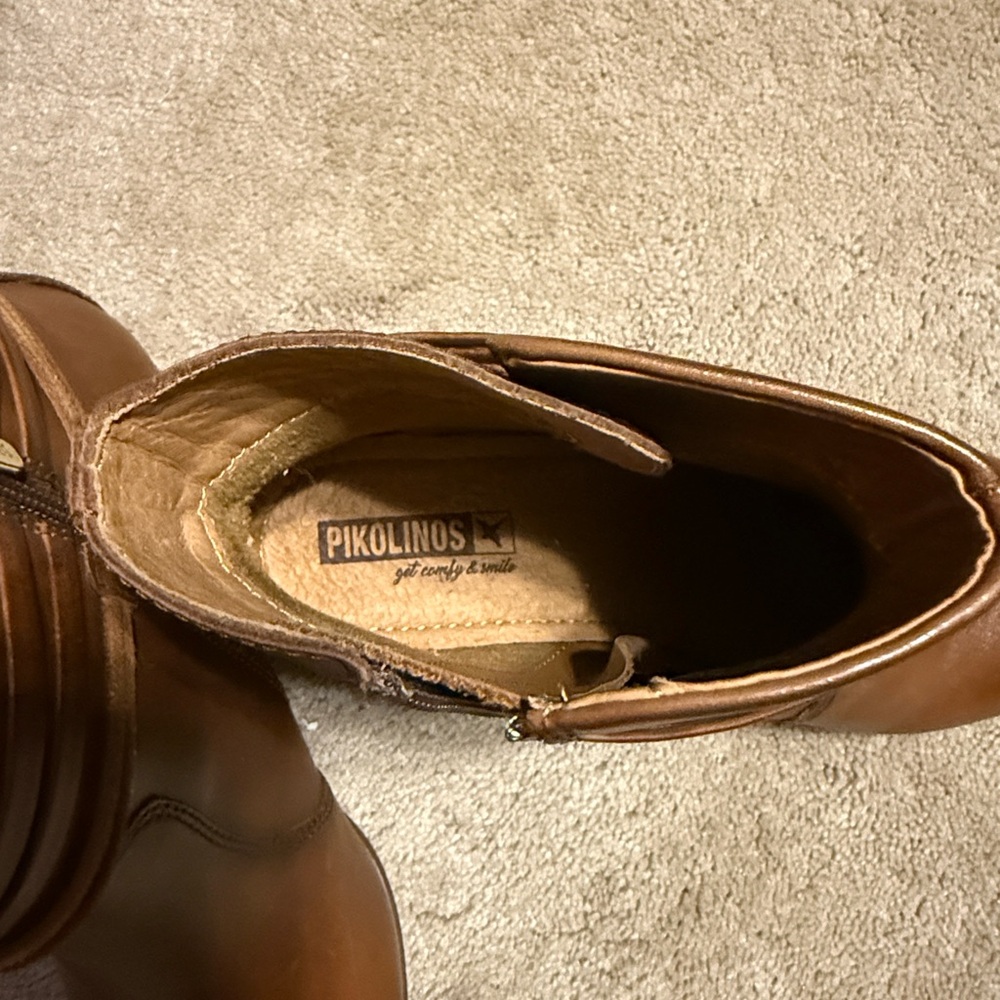PIKOLINOS Brown Ankle Boots - Picture 4 of 5